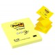 Lepicí bloček 3M Post-It R-330 Z-Notes 76x76mm 100 lístků žlutá