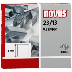 Spony do sešívačky 23/13 1000ks Novus Super