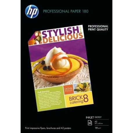 Papír HP C6821A Professional Brochure&Fl A3/50 listů/180gr.