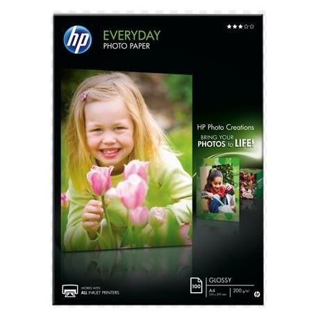 Papír HP Q2510A Everyday Photo Paper A4 200g/m2, 100 listů