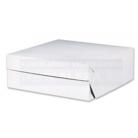 Zboží na objednávku - Krabice dortová 30x30x10,5cm /50ks