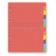 Rozřaďovač A4 2x6 listů barevný papír Hit Office