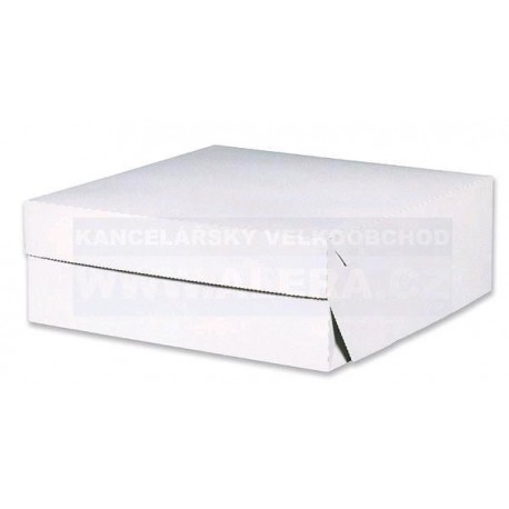 Zboží na objednávku - Krabice dortová 25x25x9,5cm /50ks