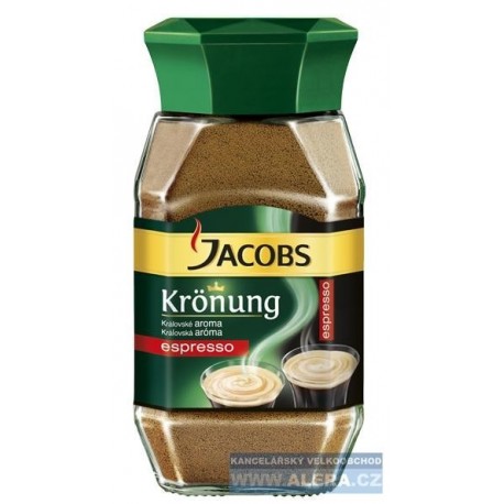 Káva Jacobs KRONUNG Crema Gold 200g instantní - nástupce Espresso