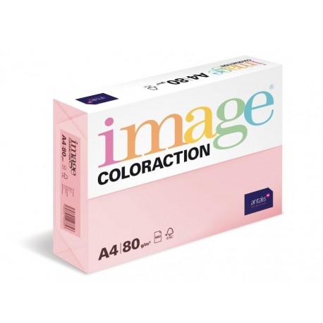 Papír COLORACTION A4 160g/250 Tropic pastelově růžová OPI74