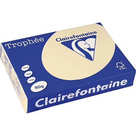 VÝPRODEJ - Papír Clairefontaine A3/160g/250 1066 chamois