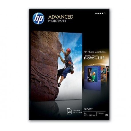 Papír HP Q5456A Advanced Photo Paper Glossy A4 250g/m2, 25listů