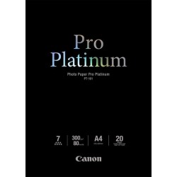 Papír Canon PT 101 A4 20listů 300gr Pro Platinum foto lesklý