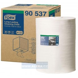 Zboží na objednávku - TORK 905370 Utěrka z netkané textilie role v boxu bílá W1,W2,W3 /1role průmyslová