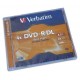 Disk DVD-R,4,7 GB Matte Silver, 16x Verbatim , slim box [ POUZE PO 20-ti KS ]