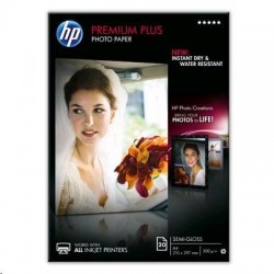 Papír HP CR673A Premium Plus Photo Paper Semi-Gloss A4 300g/m2 20listů
