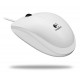 Myš Logitech Optical Mouse B100 White USB bílá