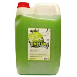 UNISANS - tekuté mýdlo 5 litrů - s antibakteriální přísadou - zelená - jablko