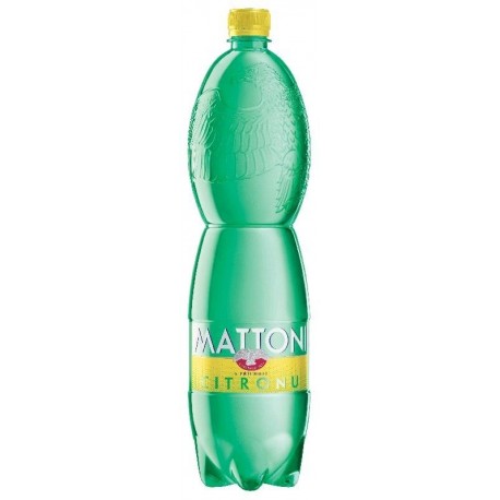Nápoj MATTONI citron perlivá 1,5L 6ks balení