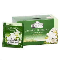 Čaj AHMAD Green Tea Jasmine Romance / zelený jasmínový 20x2g