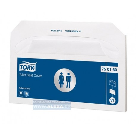 TORK 750160 Podložka na WC prkénko papírová, balení 250ks
