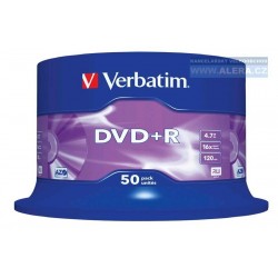 Disk DVD+R 4.7GB Verbatim DataLifePlus 16x 100pack spindle