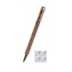 Pero kuličkové 4-barevné kovová ZLATÁ