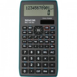 Kalkulačka Sencor SEC 150 BU - školní, vědecká, 240 funkcí