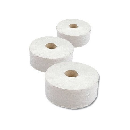 Papír WC JUMBO průměr 190mm 2vrs 100% celuloza BÍLÁ 4074 / 6rolí