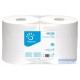 Papír WC JUMBO průměr 270mm 2vrs OVER premium 247m 100%celulóza bílý / 6rolí
