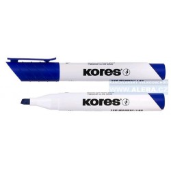 Popisovač bílá tabule Kores K-marker 3-5mm modrý