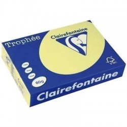 VÝPRODEJ - Papír Clairefontaine A3/120g/250 1307 žlutá
