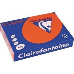 Papír Clairefontaine A3/120g/250 1377 červená