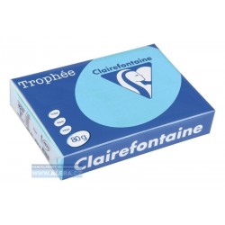 Zboží na objednávku - Papír Clairefontaine A4/160g/250 1105 tmavě modrá