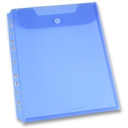 Zboží na objednávku - Obálka A4 s drukem a euroděrováním FolderMate modrá, 1ks