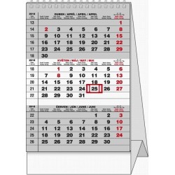 Kalendář 24S/BSA7 Mini Tříměsíční 112x160