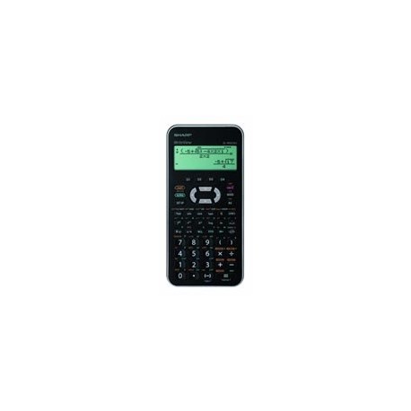 Kalkulačka Sharp EL W531-XHSLC černo-stříbrná, vědecká, bodový display