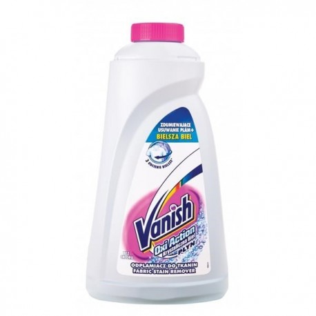 Zboží na objednávku - Vanish Oxi Action Crystal White 1 litr - na skvrny - bílé prádlo BÍLÝ