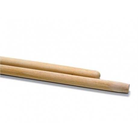 Hůl na smeták 170cm- dřevěná natloukací - průměr 25mm