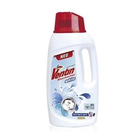 Zboží na objednávku - VENTIN White 2v1 prací prášek a gel na bílé prádlo 20PD 1,4l