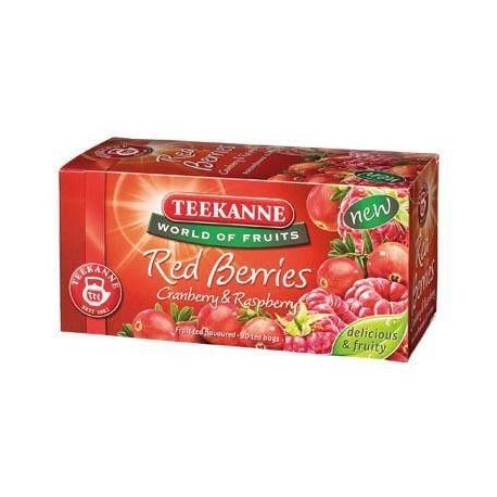 Čaj TEEKANNE ovocný Brusinky s malinami Cranberry & Raspberry