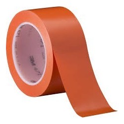 Zboží na objednávku - Páska lepicí PVC podlahová 50mm x 33m oranžová
