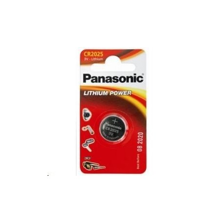 Baterie Panasonic lithiová mincová 3V CR2025EP/1ks
