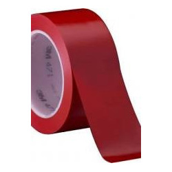 Páska lepicí PVC podlahová 50mm x 33m červená