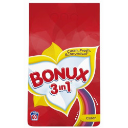 BONUX color 80PD- 6 kg prášek na praní - barevné prádlo
